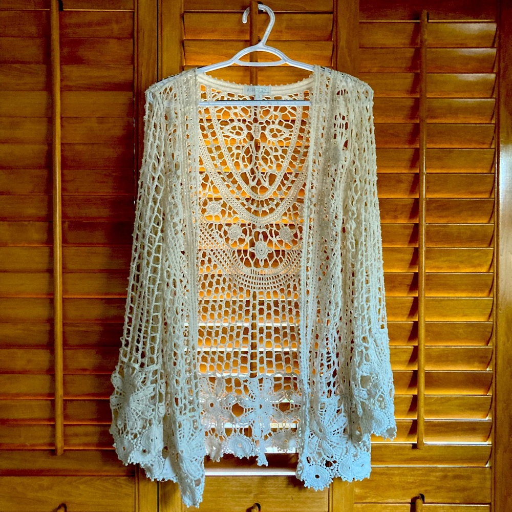 Loose Knit Boho Cardigan